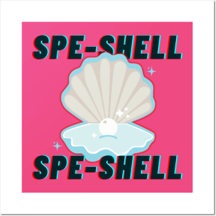 Funny Sea Shell Posters and Art